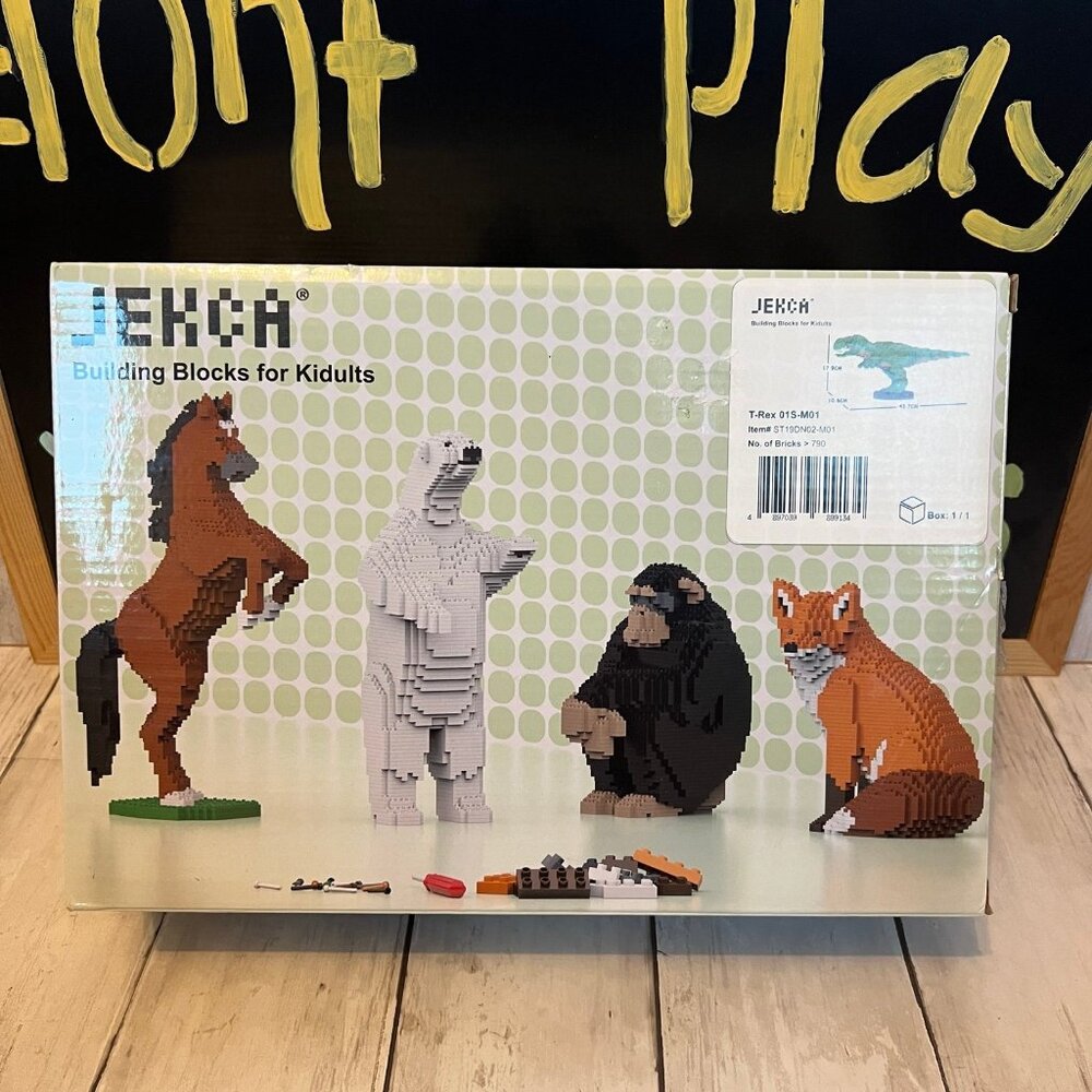 JEKCA T-Rex 01S-M01 Building Blocks for Kidults
